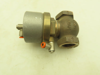 Valvaut Effepi Z200306E Pneumatic Air Controlled Globe Valve 1" NPT DE Bronze
