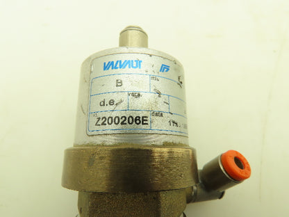 Valvaut Effepi Z200206E Pneumatic Controlled Globe Valve 3/4" NPT PTFE Bronze