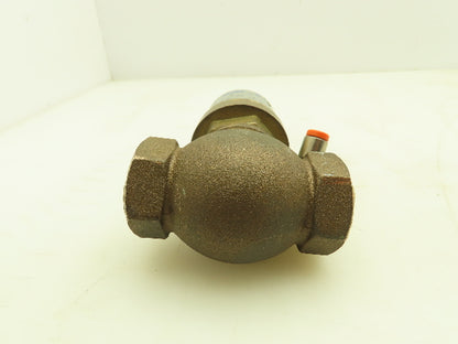Valvaut Effepi Z200206E Pneumatic Controlled Globe Valve 3/4" NPT PTFE Bronze