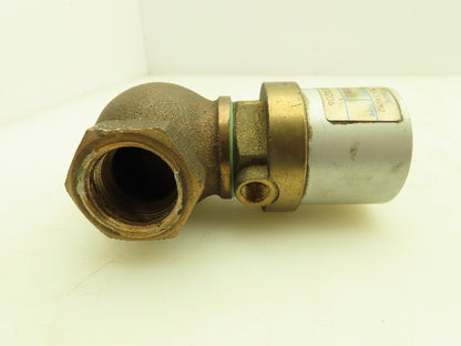 Valvaut Effepi Z200206 Pneumatic Air Controlled Globe Valve 3/4" NPT PTFE Bronze