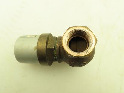 Valvaut Effepi Z200206 Pneumatic Air Controlled Globe Valve 3/4" NPT PTFE Bronze