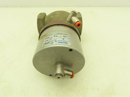 Valvaut Effepi Z200506E Pneumatic Controlled Globe Valve 1-1/2" NPT PTFE Bronze