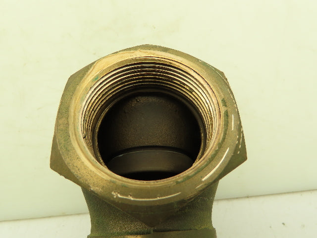 Valvaut Effepi Z200506E Pneumatic Controlled Globe Valve 1-1/2" NPT PTFE Bronze