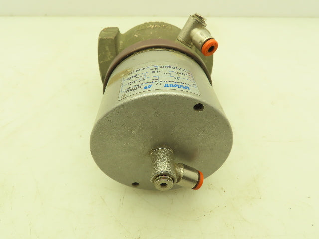 Valvaut Effepi Z200506E Pneumatic Controlled Globe Valve 1-1/2" NPT PTFE Bronze