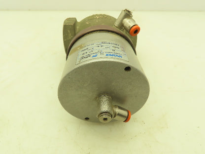 Valvaut Effepi Z200506E Pneumatic Controlled Globe Valve 1-1/2" NPT PTFE Bronze