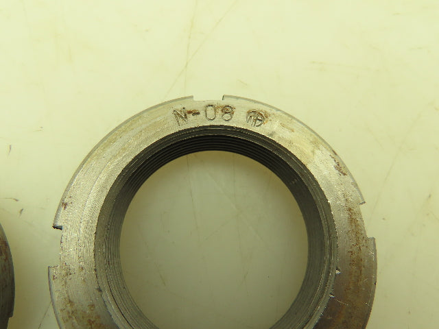 N-08 Bearing Locknut 1-9/16"   Lot of 12