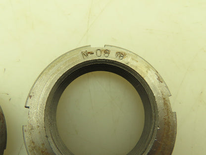 N-08 Bearing Locknut 1-9/16"   Lot of 12