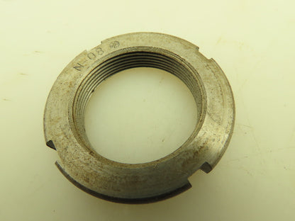 N-08 Bearing Locknut 1-9/16"   Lot of 12