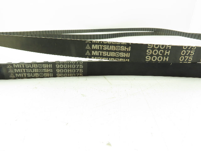 Mitsuboshi 900H075 Synchronous Belts LOT OF 2