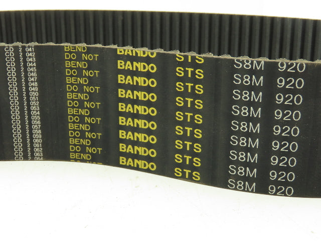 Bando S8M 920 Super Torque Timing Belt 60mm Wide 920mm Long