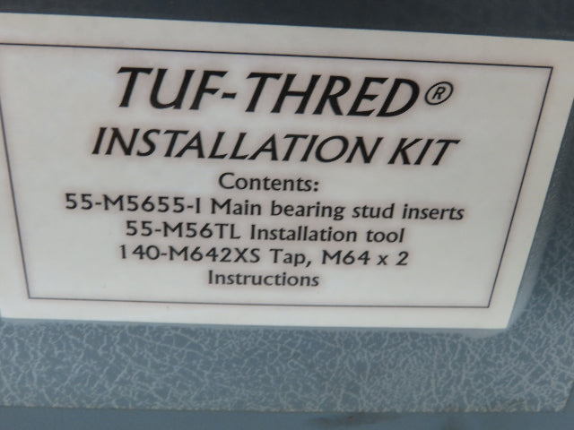 Tuf-thred M56-5.5 Thread Repair Kit Tap Bit M64-2.0 Insert