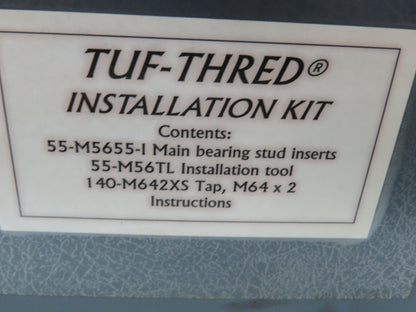 Tuf-thred M56-5.5 Thread Repair Kit Tap Bit M64-2.0 Insert