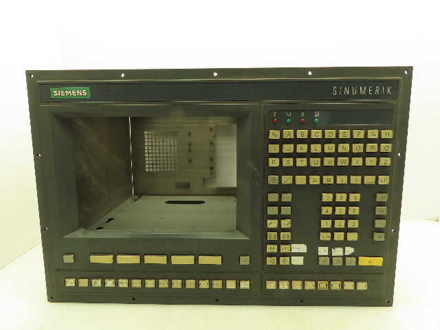 Siemens 6FC3986-3AU02 Sinumerik Control Panel Shell No Screen 6FX1131-3BC02