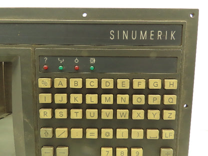Siemens 6FC3986-3AU02 Sinumerik Control Panel Shell No Screen 6FX1131-3BC02