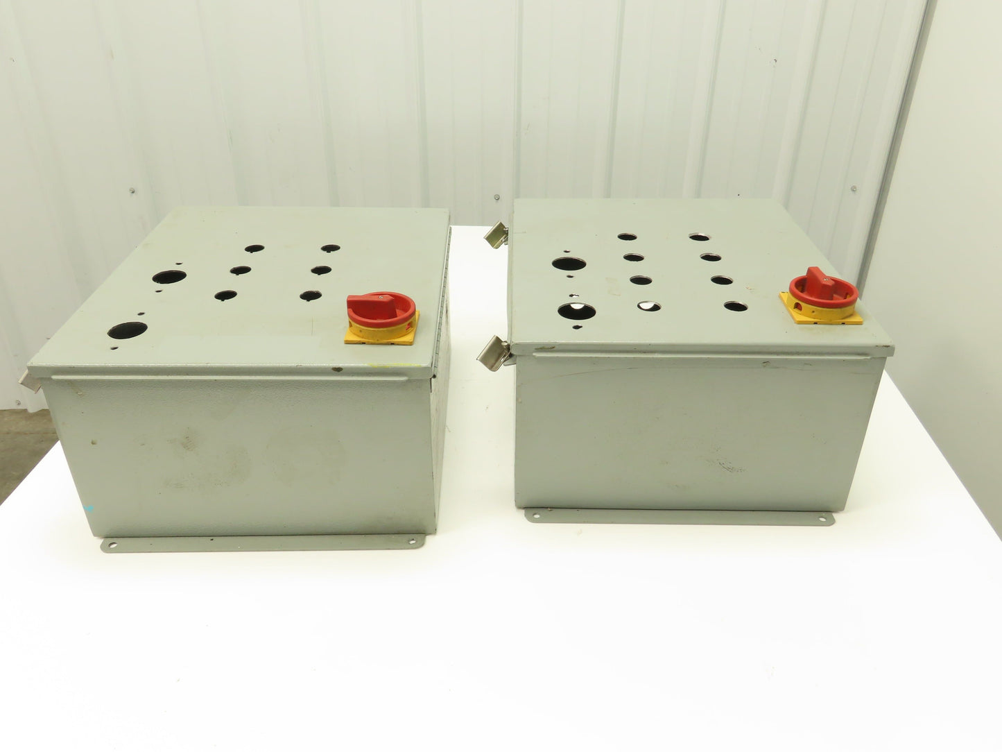 C & I Electrical Enclosure 16x14x8" Backplate Wall Mount 3Ph Disconnect Lot of 2
