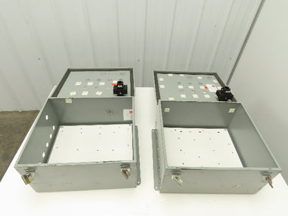 C & I Electrical Enclosure 16x14x8" Backplate Wall Mount 3Ph Disconnect Lot of 2