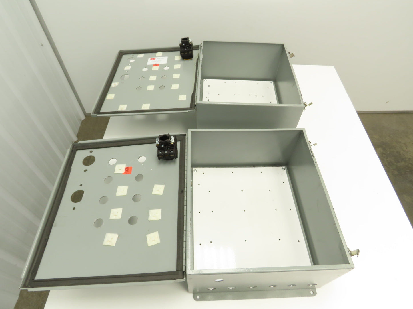 C & I Electrical Enclosure 16x14x8" Backplate Wall Mount 3Ph Disconnect Lot of 2