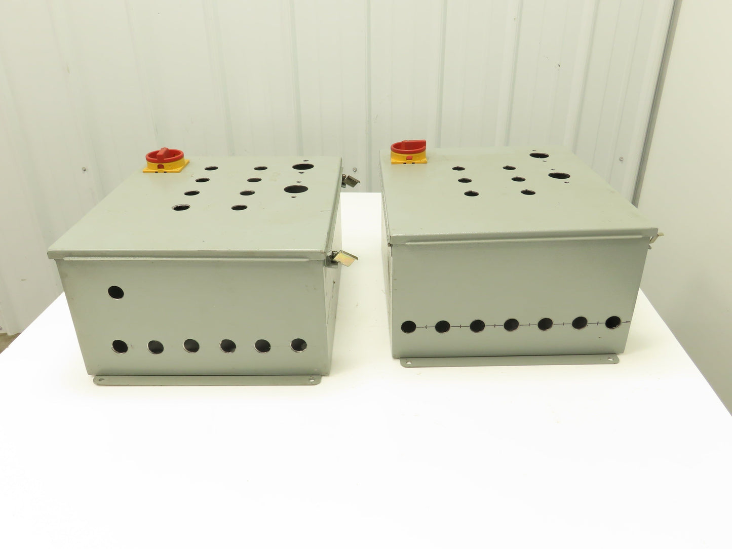 C & I Electrical Enclosure 16x14x8" Backplate Wall Mount 3Ph Disconnect Lot of 2