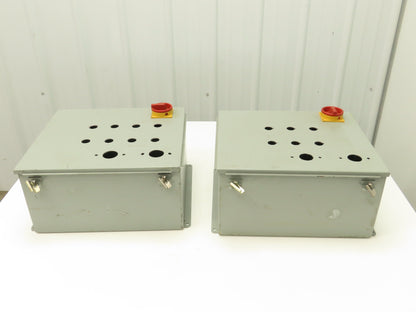 C & I Electrical Enclosure 16x14x8" Backplate Wall Mount 3Ph Disconnect Lot of 2