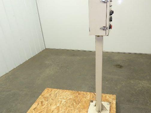Pedestal Operator Station 12x10x6" Electrical Enclosure Pushbutton Estop