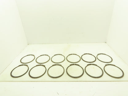 Steel Snap Ring Shaft Retaining Ring 120mm Bore   Lot of 12