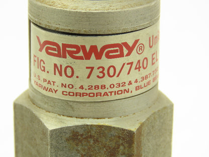 Yarway 730/740 EL Unibody Impulse Steam Trap Valve 30mm 300 PSI