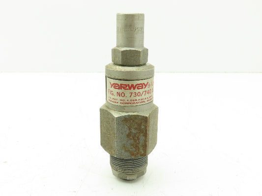 Yarway 730/740 EL Unibody Impulse Steam Trap Valve 30mm 300 PSI