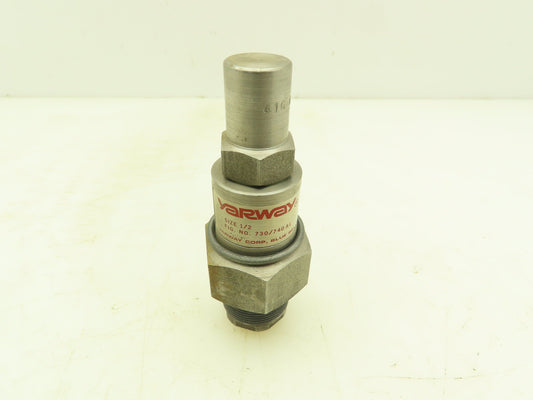Yarway 730/740 AL Unibody Impulse Steam Trap Valve 1/2" 300 PSI