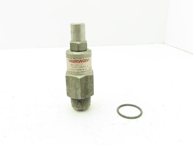 Yarway 730/740 CL Unibody Impulse Steam Trap Valve 3/4" 300 PSI