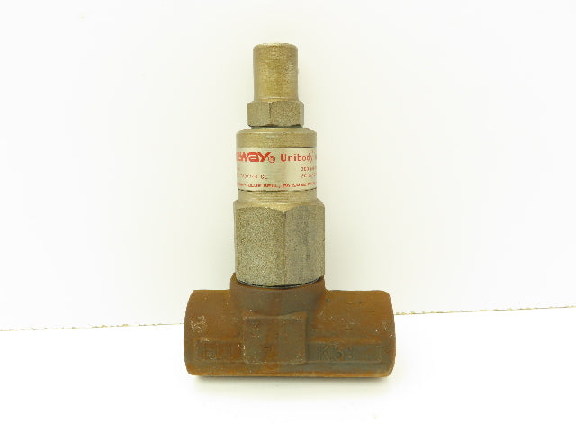 Yarway 730/740 CL Unibody Impulse Steam Trap Valve 3/4" 300 PSI