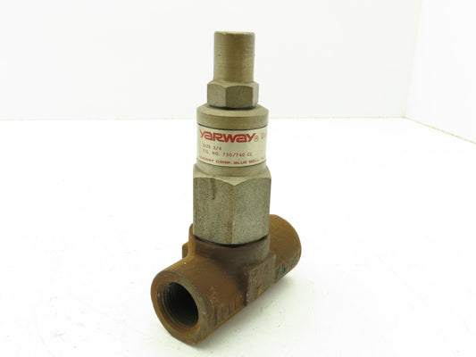 Yarway 730/740 CL Unibody Impulse Steam Trap Valve 3/4" 300 PSI