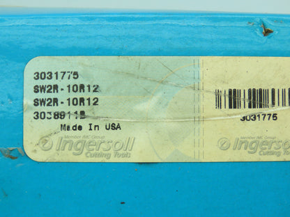 Ingersoll SW2R-10R12 Indexable Face Mill Cutter 2.5" Arbor