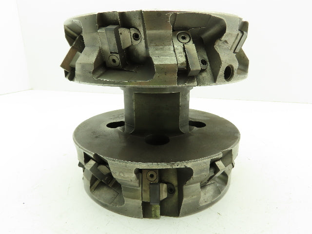 Greenleaf 64269 Indexable Face Mill 8" Double Cutter 2.5" Arbor