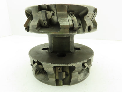Greenleaf 64269 Indexable Face Mill 8" Double Cutter 2.5" Arbor