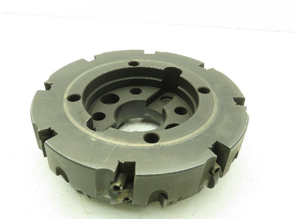 VR/Wesson MAC-11270 Fansteel Indexable Face Mill 10" Cutter 2.5" Arbor