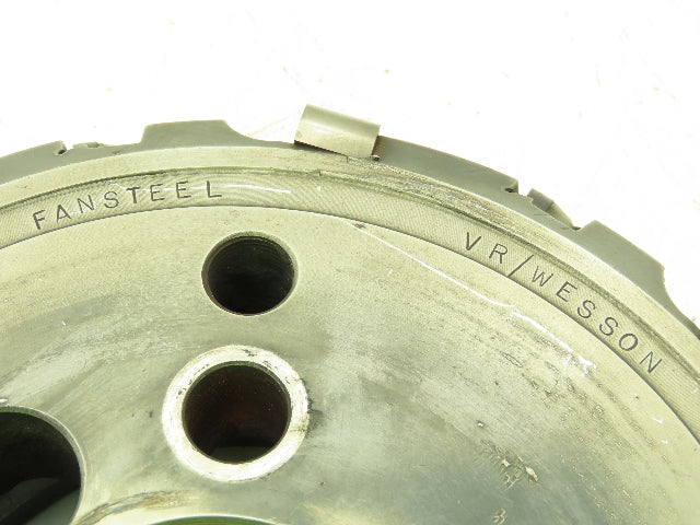 VR/Wesson MAC-11270 Fansteel Indexable Face Mill 10" Cutter 2.5" Arbor