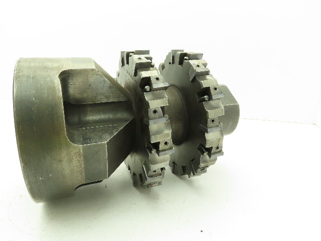 Greenleaf 64272 Indexable Slot Mill 7"x 1.125"  Double Cutter 2.5" Arbor