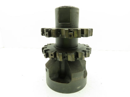 Greenleaf 64272 Indexable Slot Mill 7"x 1.125"  Double Cutter 2.5" Arbor