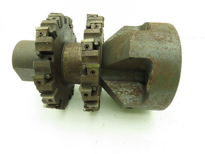Greenleaf 64272 Indexable Slot Mill 7"x 1.125"  Double Cutter 2.5" Arbor