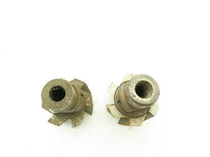 120-6212 Radial Drive Counterbore Reamer Drill  6-Flute 2-1/8" Cut Dia  LOT OF 2