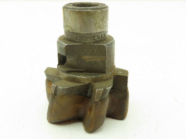 Eclipse 403-6523 Radial Drive Counterbore Drill 6-Flute 2" Cut Dia