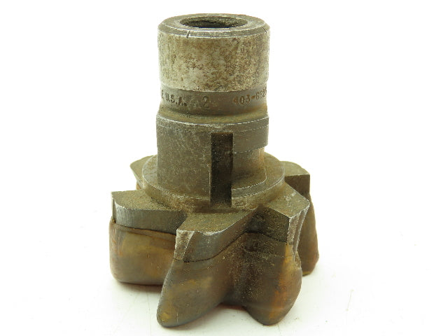 Eclipse 403-6523 Radial Drive Counterbore Drill 6-Flute 2" Cut Dia