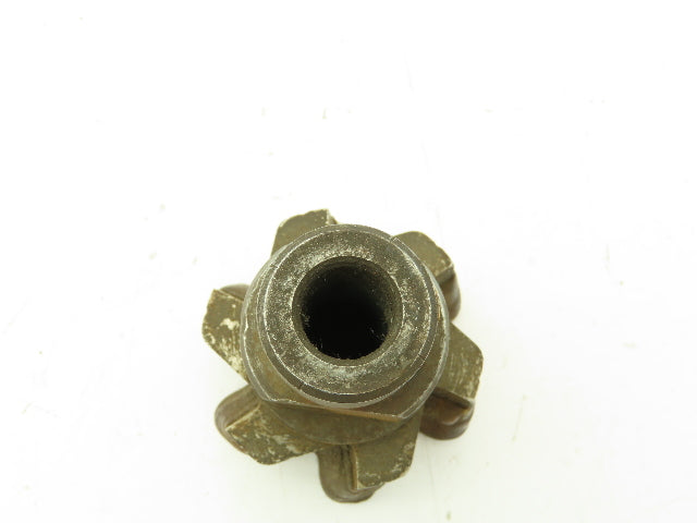 Eclipse 403-6523 Radial Drive Counterbore Drill 6-Flute 2" Cut Dia
