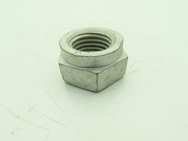 1-1/4-7 Steel Hex Head Weld Nut   Lot of 29