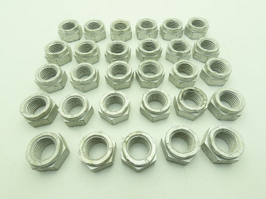 1-1/4-7 Steel Hex Head Weld Nut   Lot of 29