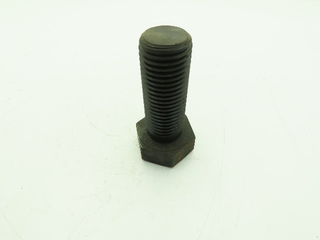 1-1/2-6 x 4" Hex Head Cap Screw Bolt Gr 8 Full Thread UNC Black Oxide  Lot of 11