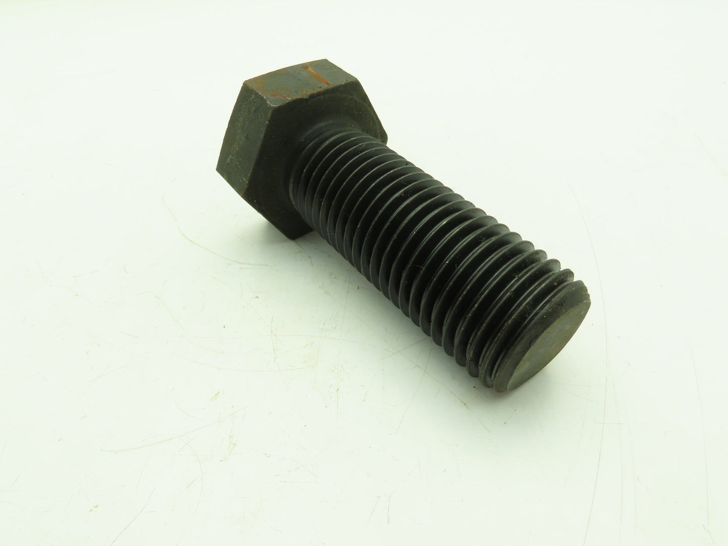 1-1/2-6 x 4" Hex Head Cap Screw Bolt Gr 8 Full Thread UNC Black Oxide  Lot of 11