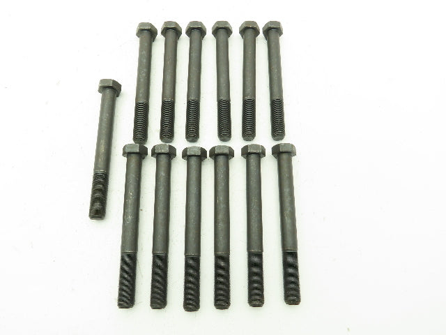 3/4-16 x 7" Hex Head Cap Screw Bolt Grade 8 PT Black Oxide  Lot of 13