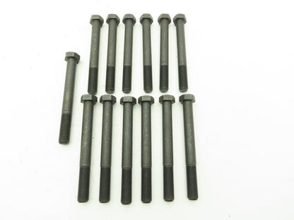 3/4-16 x 7" Hex Head Cap Screw Bolt Grade 8 PT Black Oxide  Lot of 13