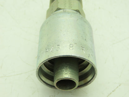 Parker 1D043-15-8 Hydraulic Crimp Fitting 1/2" Hose x M22 Male  Lot of 13